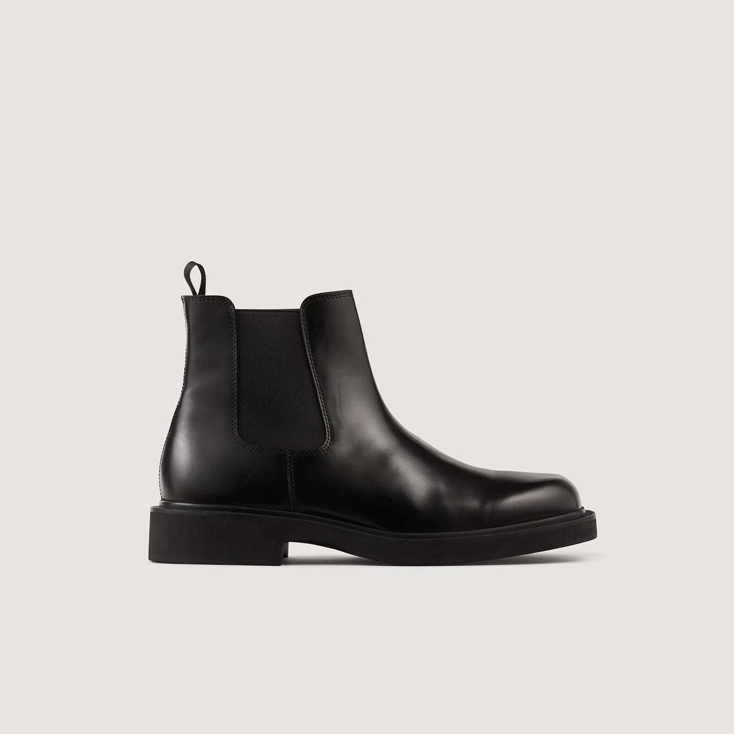 LEATHER CHELSEA BOOTS | BLACK