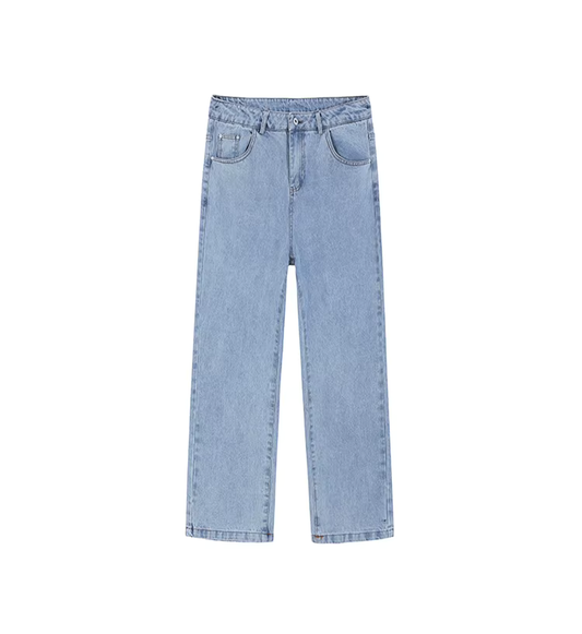 STRAIGHT FIT DENIM | BLUE