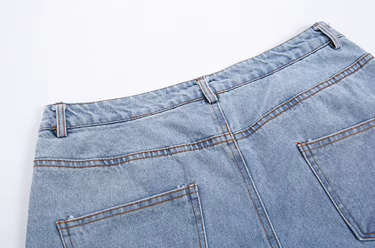 STRAIGHT FIT DENIM | BLUE