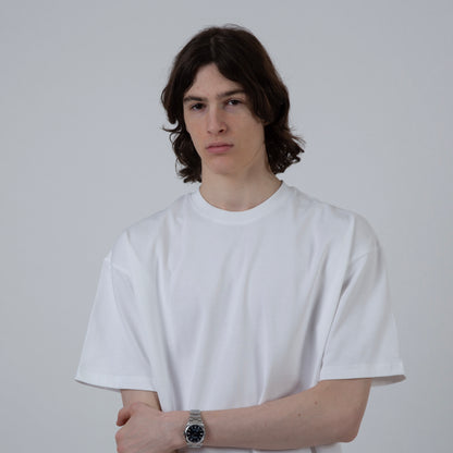HEAVYWEIGHT ESSENTIAL COTTON TEE | WHITE
