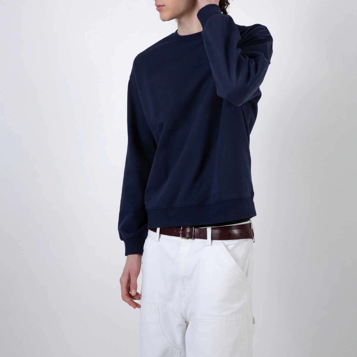 FRENCH TERRY SWEATSHIRT | NAVY