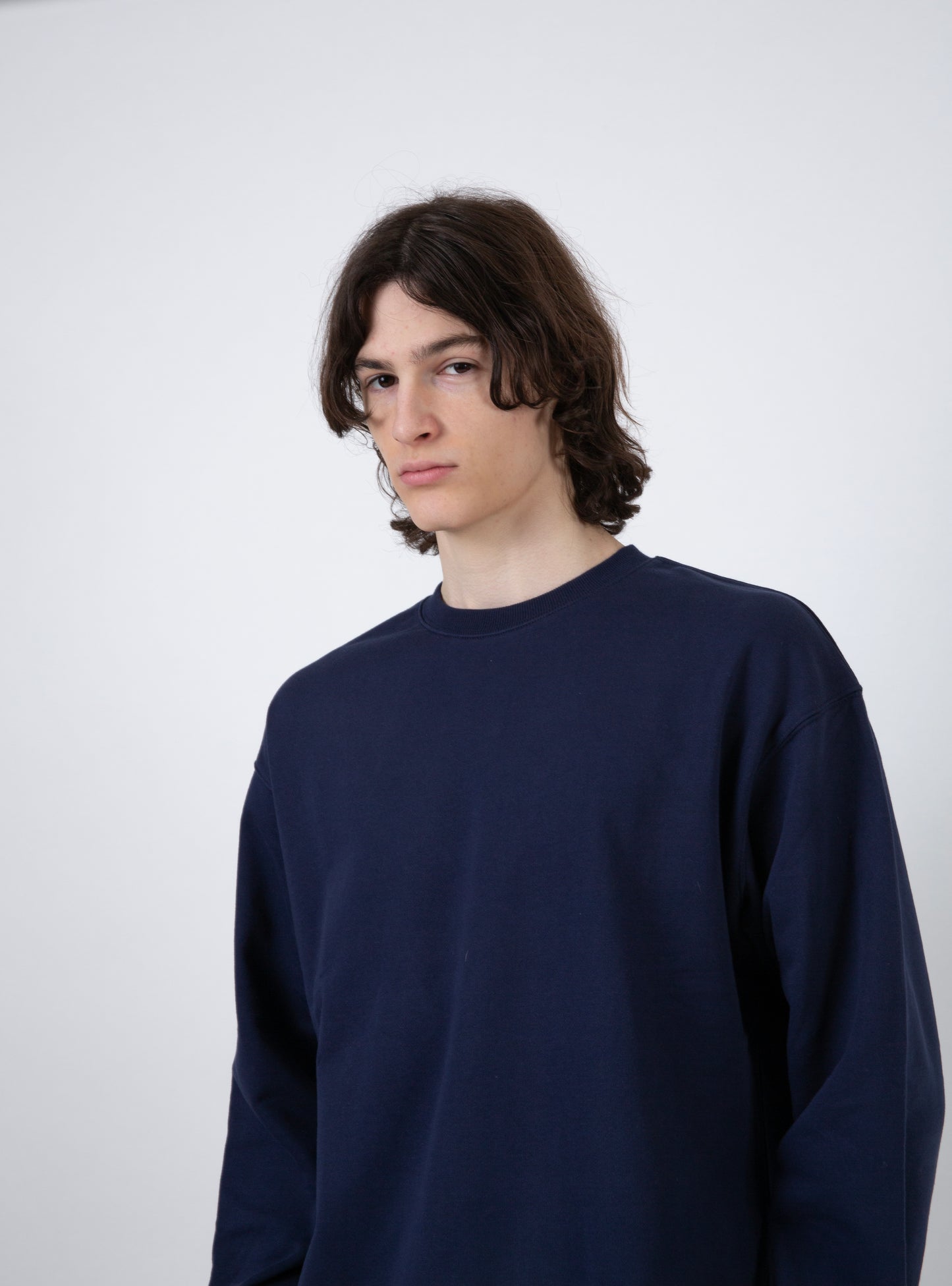 FRENCH TERRY SWEATSHIRT | NAVY