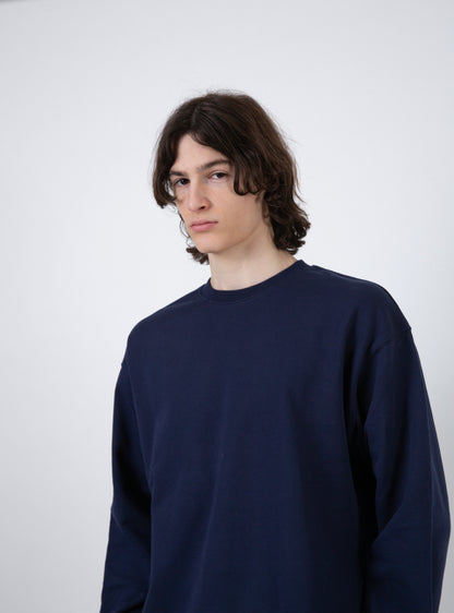 FRENCH TERRY SWEATSHIRT | NAVY