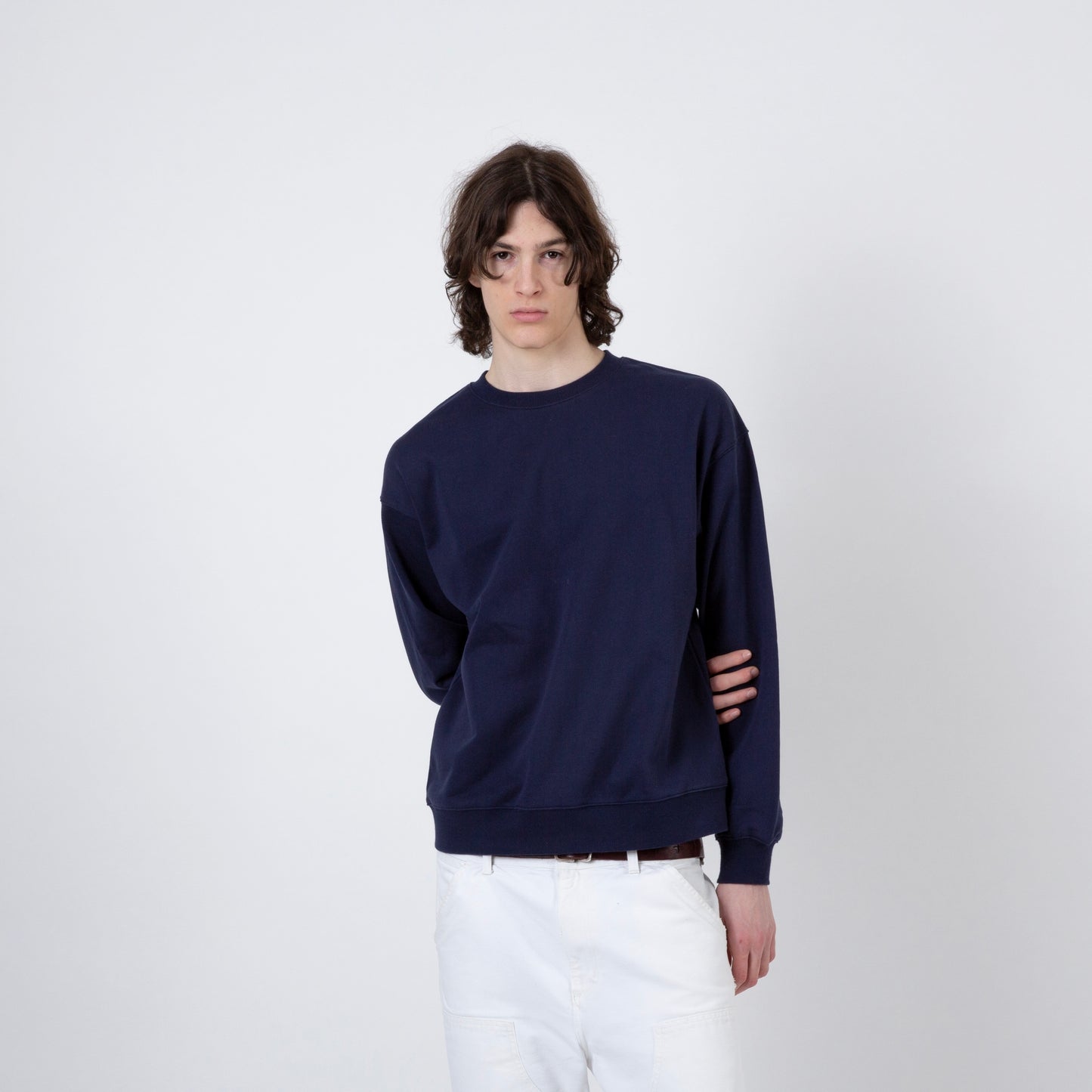FRENCH TERRY SWEATSHIRT | NAVY
