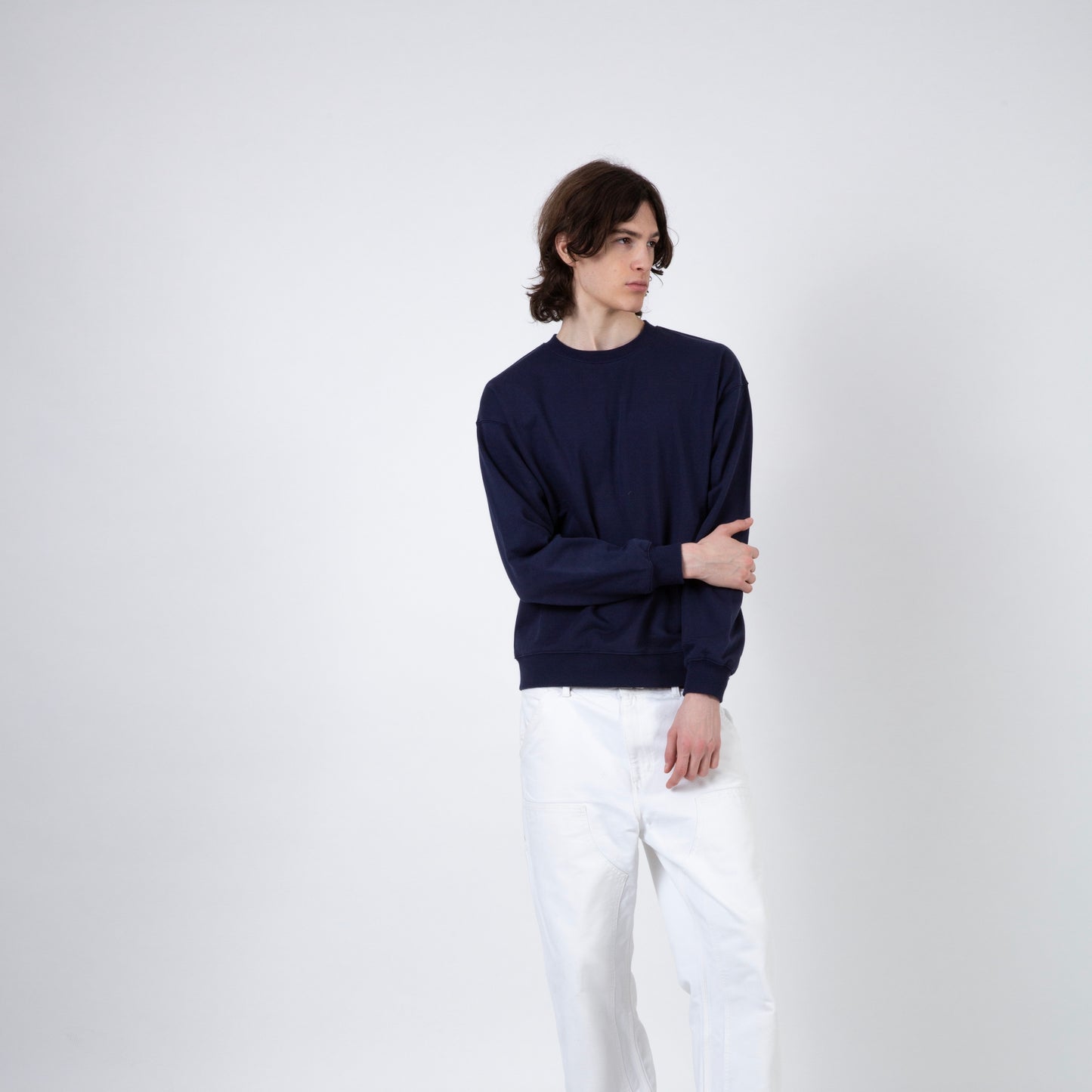 FRENCH TERRY SWEATSHIRT | NAVY