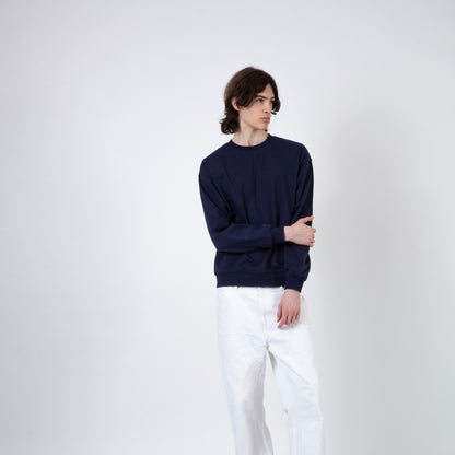 FRENCH TERRY SWEATSHIRT | NAVY