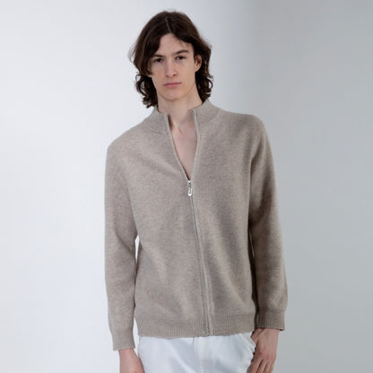 MERINO SPRING CARDIGAN | BEIGE