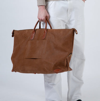 WEEKENDER NO. 1 LEATHER TRAVEL BAG | BROWN