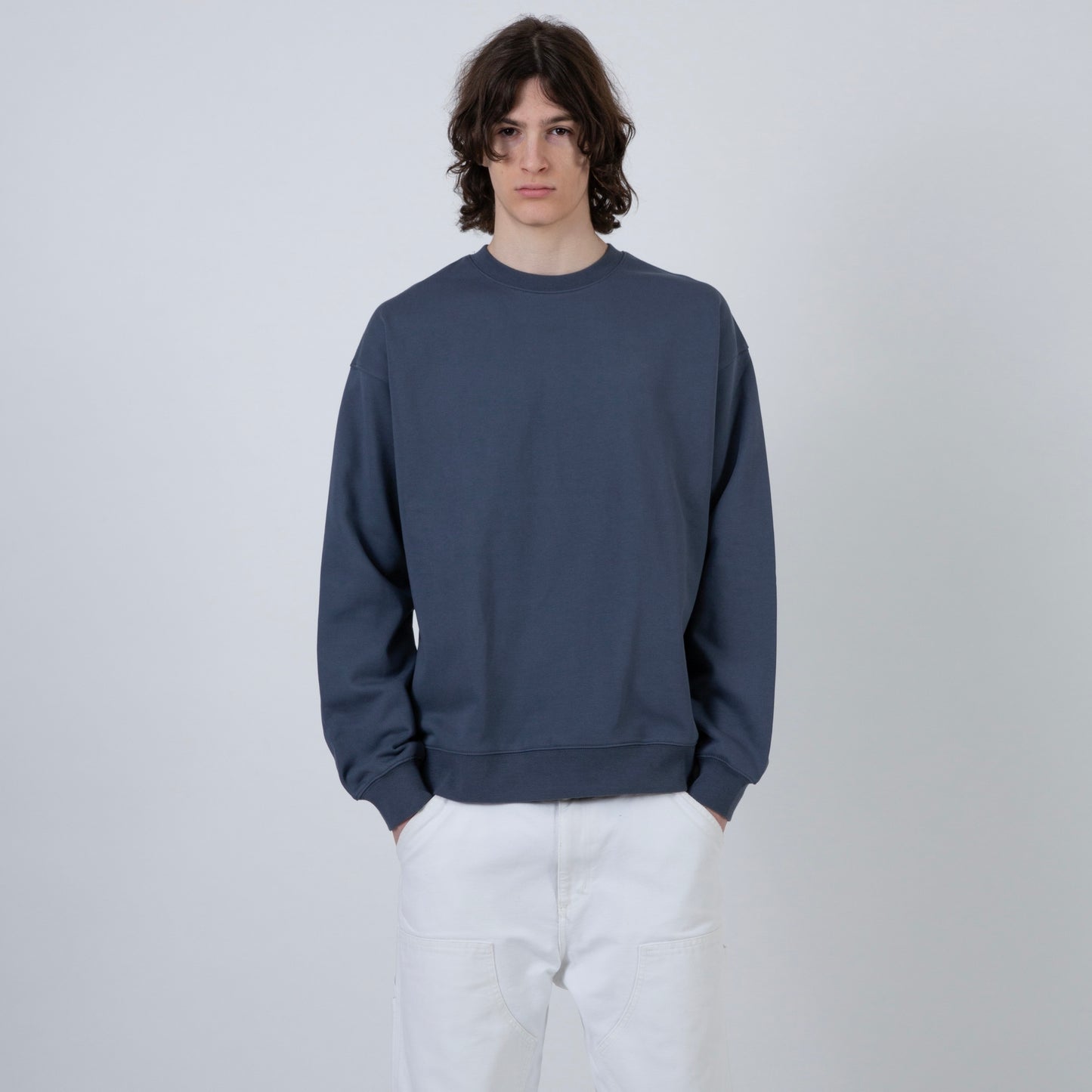 ESSENTIAL KNIT SWEATER | GREY