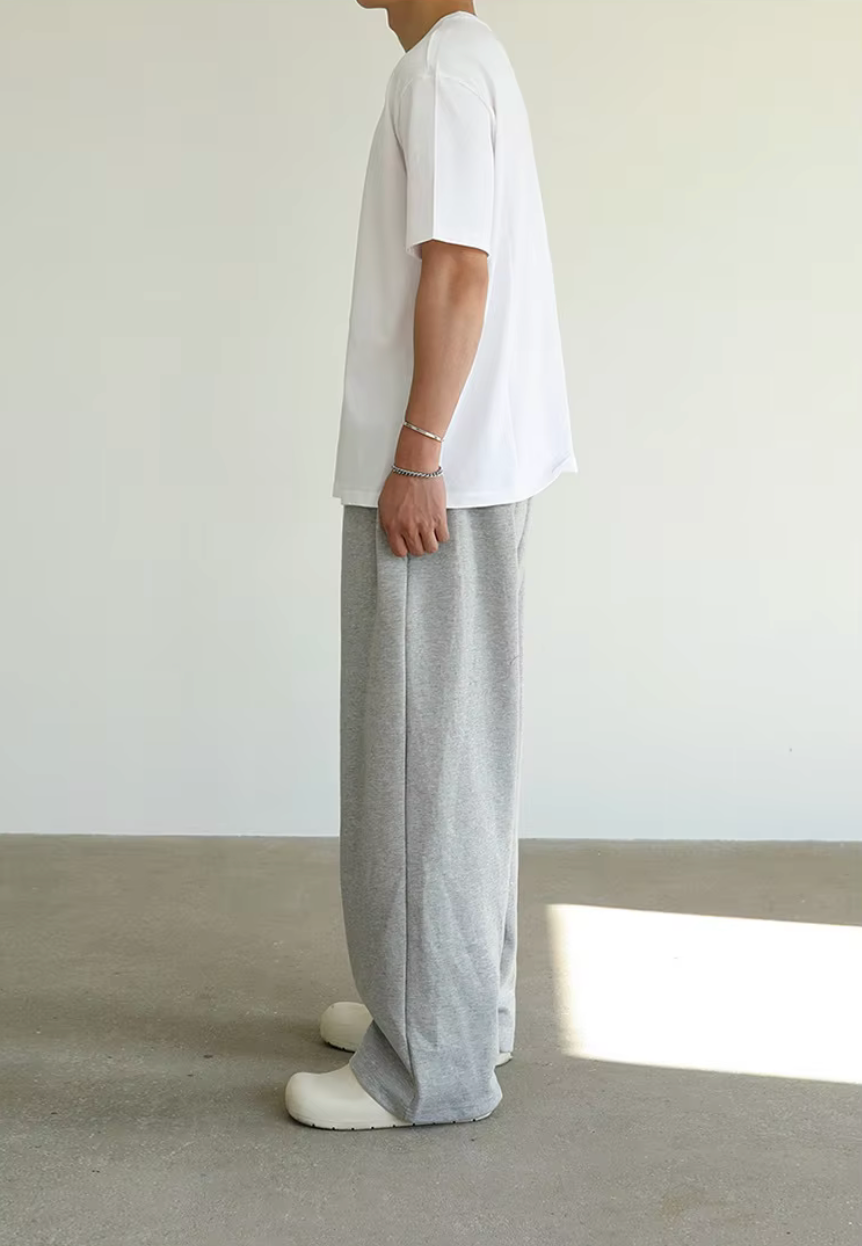 STRAIGHT CENERE JOGGERS | GREY