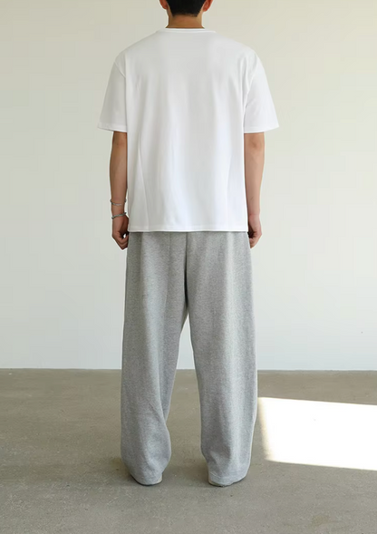 STRAIGHT CENERE JOGGERS | GREY